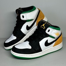 Jordan 1 Mid SE bianco laser