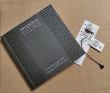 Panerai Radiomir Pam00504 composite 3 days warranty booklet sticker and tag 2014