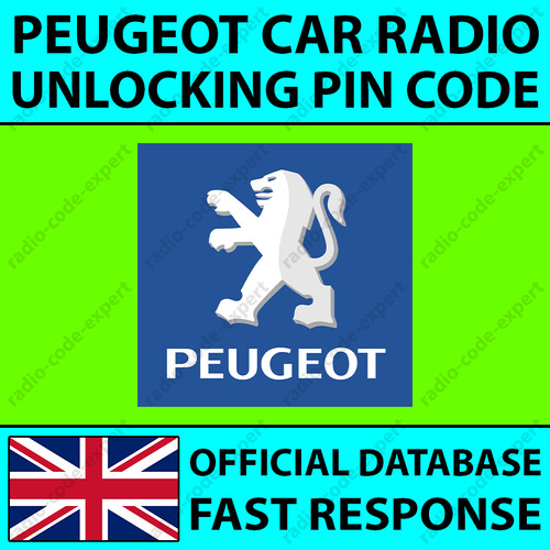 Pin radio peugeot codice 206 - radio,