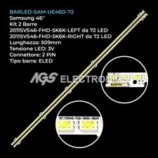 Kit barre led tv - 72, led-tv