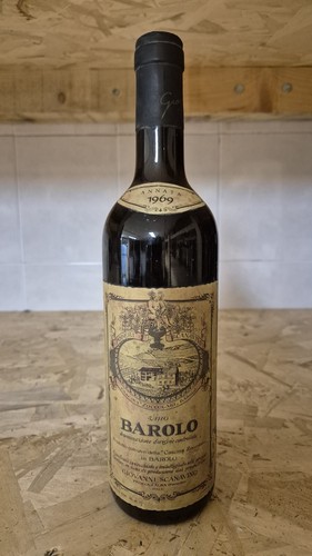 Vino barolo 1969 giovanni - 1969,