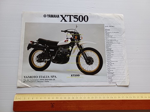 Yamaha 500 sr - 500, 1980