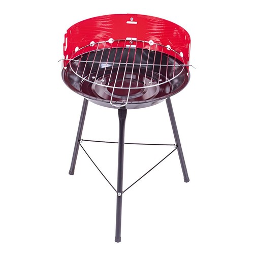 Barbecue tondo con griglia - barbecue,