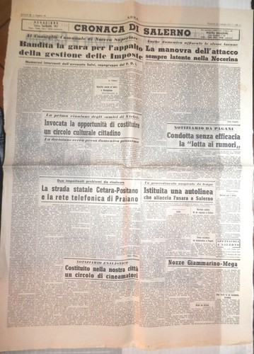 Nocera superiore cetara - nocera,