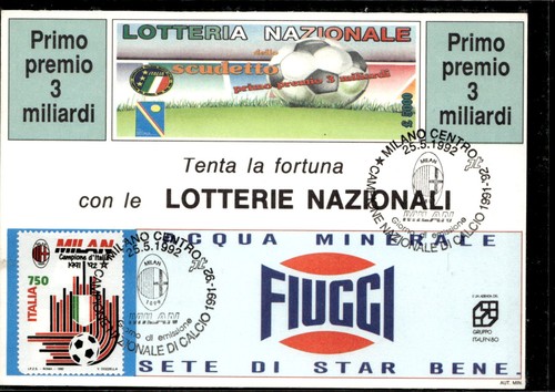 Cartolina postcard lotteria - cartolina,