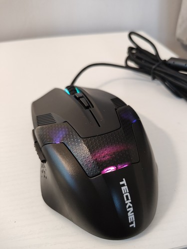 Tecknet mouse gioco cablato - da,