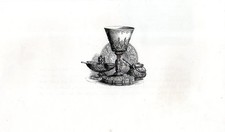 Antique Print CALICE BUCKET