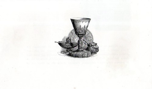 Stampa antica calice - antica,