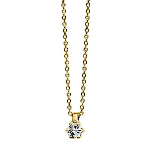Collana diamante con - di,