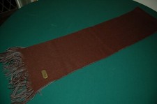 Charro, Sciarpa uomo, marrone e grigio, 25 cm x 180 cm, usata