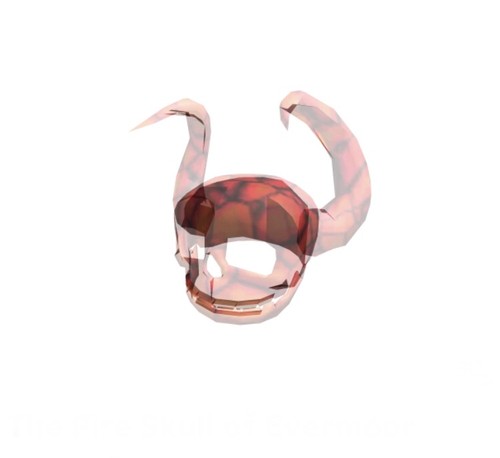 Cappello roblox fire skull - cappello, of