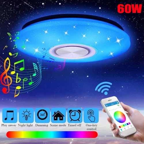 Plafoniera led rgb - led, dimmerabile