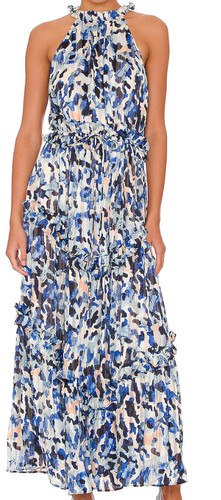 Maxi abito blu - abito,