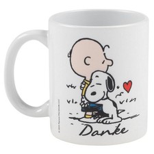 Tasse mug en céramique United Peanuts, Snoopy (Câlin à Charlie Brown)