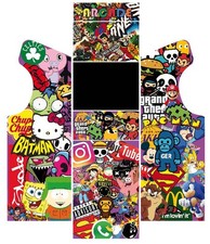 Stickers borne arcade mame - arcade, ou