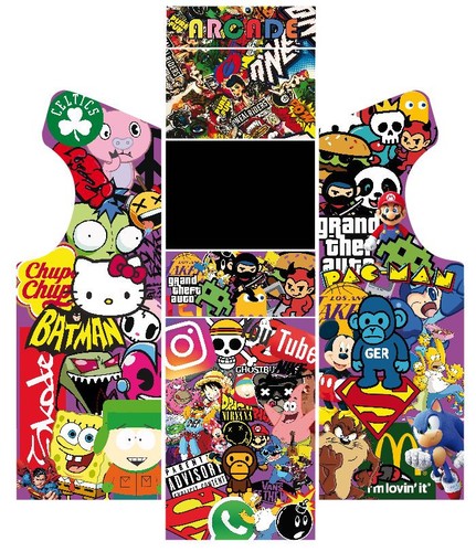 Stickers borne arcade mame ou - (mame,