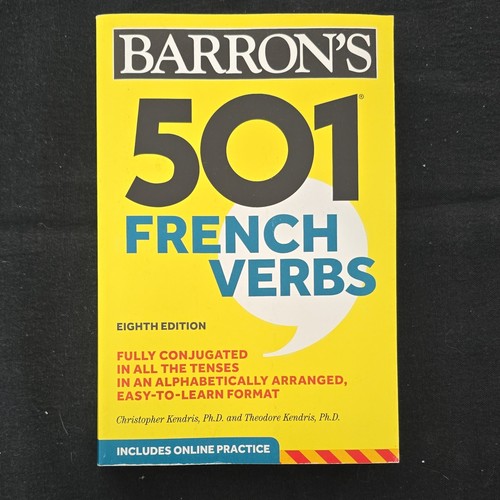 Barron 501 french verbs - barron's,