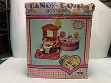 CANDY CANDY RISTORANTE POLISTIL VINTAGE 1981 CON SCATOLA PER BAMBOLA ANNI 80