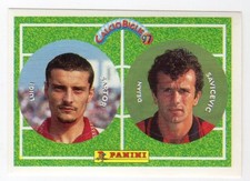 figurina CALCIO BIGLIE 97 PANINI NEW numero 96 SARTOR - SAVICEVIC