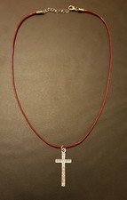 collana con crocifisso double