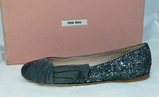 MIU MIU Ballerine 35,5 Grigie