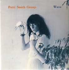 Patti Smith Group Wave INSERT NEAR MINT Arista Vinyl LP