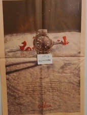 OROLOGIO OMEGA SEAMASTER PUBBLICITÀ ADVERTISING WERBUNG CLIPPING PUBLICITE