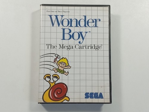 Wonder boy sega master - wonder,