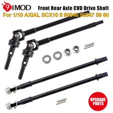 Albero di trasmissione CVD asse anteriore/posteriore Dogbone acciaio per auto 1/10 assiale SCX10 RC