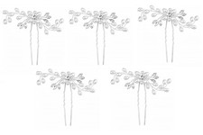 Forcine capelli sposa perle e strass ferretti per capelli sposa L.24176