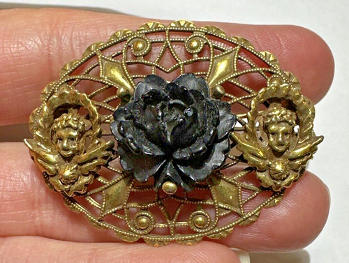 Spilla vintage art nouveau - art, in