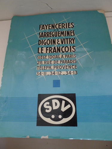 Catalogue faïenceries - catalogue,