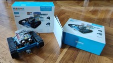 Mbot Ranger Robot Programmabile.Bambini, Kit Robotica Educativa Cingolato 3 in 1