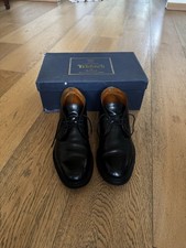Tricker's Black Leather Size 7