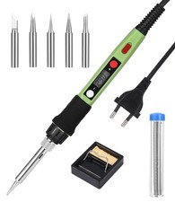 Saldatore a Stagno Saldatore Kit 80W Temperatura Regolabile180 ℃ 500 ℃