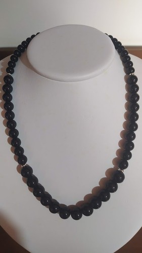 Collana onice nera - collana,