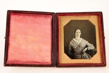 Foto dagherrotipo donna