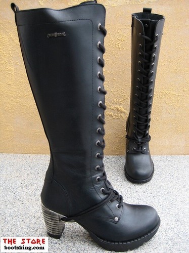New rock boots - new,