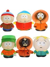 south park peluches lot de 6