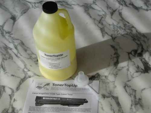 Ricarica toner giallo canon - ricarica,