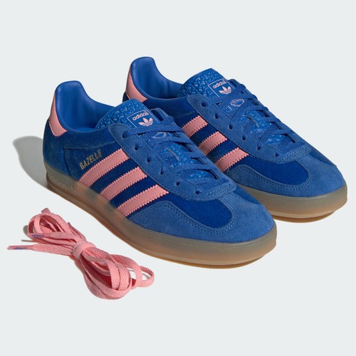 Adidas gazelle indoor blu semi - adidas,