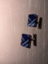 Gemelli Burberry uomo blu