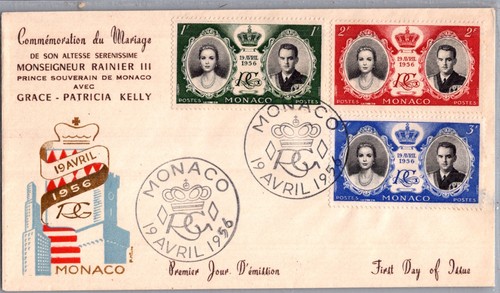 Monaco 1956 illustrated fdc - 1956,