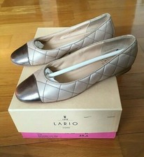 LARIO 1898  Ballerine ELEGANTI IT 35,5 color sabbia punta oro opaco PERFETTE 