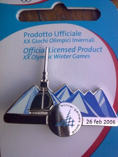 Spilla pin olimpiadi - olimpiadi, torino