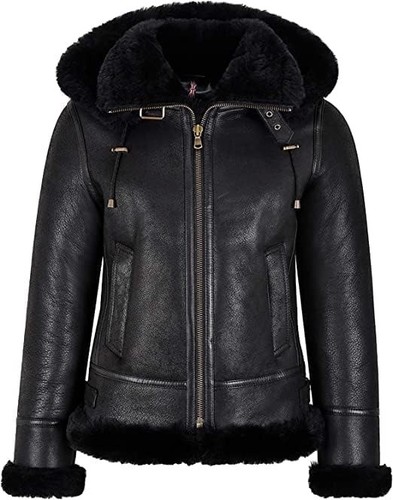 Cappotto donna vera - , pelle