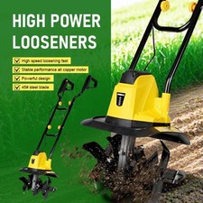 Micro motozappatrice elettrica piccola aratro agricolo diserbante rotante