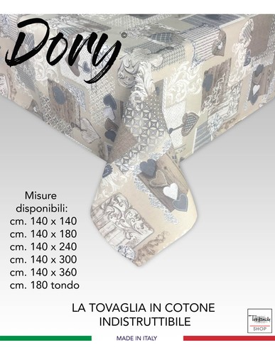 Tovaglia dory tirolese - dory, cuore