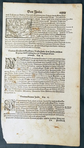 1598 sebastian munster - 1598, antica