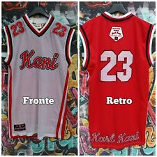 VINTAGE KARL KANI PUERTO RICO 23 OLD SCHOOL SPORTS CANOTTA M JORDAN BASKET GHETT